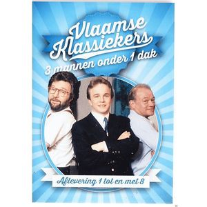 Vlaamse Klassiekers: 3 Mannen Onder 1 Dak Afl. 1-8 - Dvd