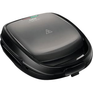 Tefal Snack Time SW3418 - Tosti-ijzer / Wafelijzer - Wafelijzer - Grijs - Zwart