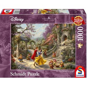 Disney Princess - Sneeuwwitje: Dansen met de Prins - 1000 Stukjes Puzzel