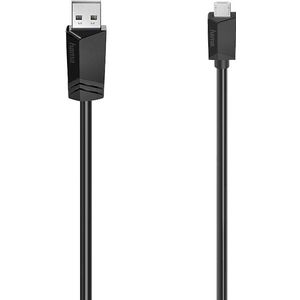 Hama Usb-kabel - Microusb 2.0 3 M Zwart (200609)