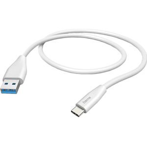 Hama Usb-c - Usb 2.0 Kabel 1.5 M Wit (201596)