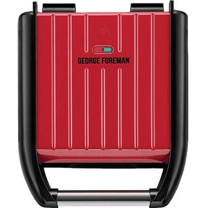 George Foreman 25040-56 Steel Grill Family - Rood - Contactgrill