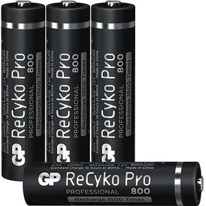 GP Batteries Herlaadbare Aaa-batterijen Recyko Pro 800 Mah 4 Stuks (gp85aaahcb-2wb4)