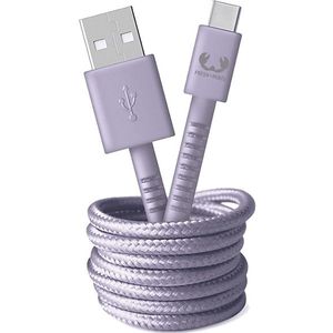 Fresh N Rebel Usb Naar Usb-c Kabel 2 M Dream Lilac (2ucc200dl)