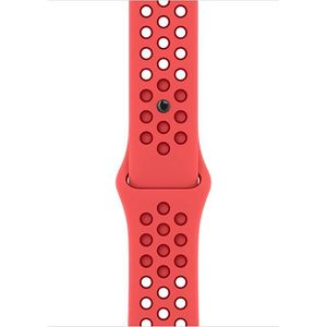 Apple Armband Voor Apple Watch 38-41 Mm Bright Crimson/gym Red Nike Sport Band (mpgw3zm/a)