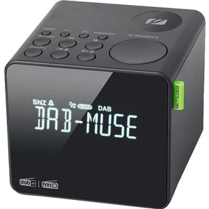 Muse Wekkerradio Dual Alarm Dab+/fm Pll (m187cdb)