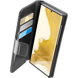 Cellularline Flipcover Book Agenda Galaxy S23 Ultra Zwart (bookag2gals23uk)