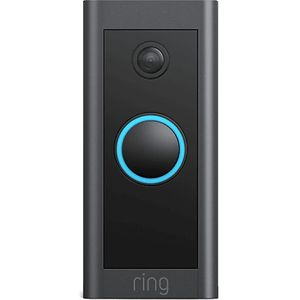 Ring Smart Video-deurbel Wired Zwart (8vragz-0eu0)