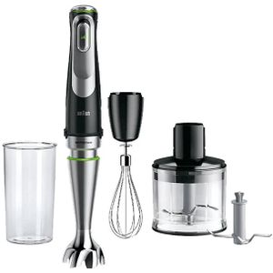 Braun MultiQuick 9 - Staafmixer - Zilver - Zwart