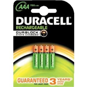 Duracell Oplaadbare Batterij (rech Aaa4)