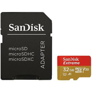 Sandisk Geheugenkaart Microsdhc Extreme 32gb Class 10 A1 V30 U3 (173420)