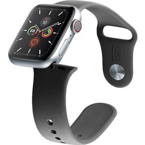 Cellularline Armband Voor Apple Watch 38-40 Mm Zwart (urbanappwatch3840k)