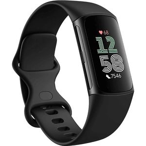Fitbit Activity Tracker Charge 6 4.4'' Black (ga05183)