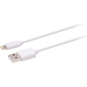 ISY Usb-kabel - Lightning 3 Pack 0.6 M / 1 2 Wit (ozb-533)