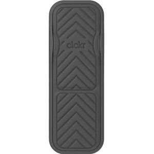 Clckr Houder En Grip Universeel Grijs (52671v2)