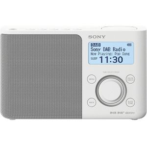 Sony Draagbare Radio Fm Dab+ Wit (xdrs61dw.eu8)