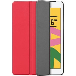 Just In Case Bookcover Slimline Trifold Ipad 10.2 Rood (218461)