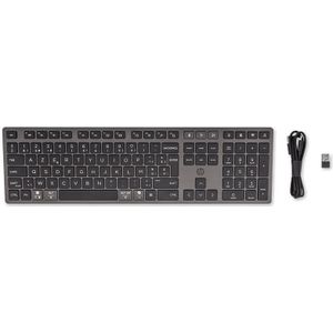 HP 720 Dual-mode Oplaadbare Draadloze Toetsenbord 9t5b1aa Draadloos Draadloze Full Size Meerkleurig
