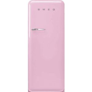 Smeg FAB28RPK5 combi-koelkast Vrijstaand 270 l D Roze