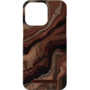 Ideal Of Sweden Cover Iphone 15 Pro Max Dark Amber Marble (ds Fc488-ip15pm)