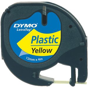 Dymo Lt 12 Mm Label Tape Geel (s0721620)