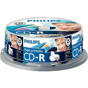 Philips 25 Pack Cd-r 700 Mb (cr7d5jb25/00)