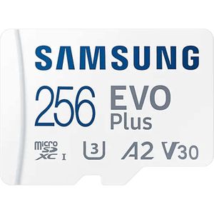 Samsung Geheugenkaart Microsd Evo Plus (2021) 256 Gb V30 (mb-mc256ka/eu)