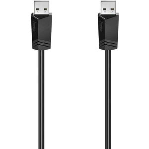 Hama USB-kabel A-A USB 2.0 480 Mbit/s 1,50 M