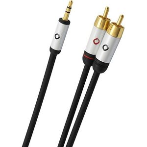 Oehlbach Audio Kabel 3.5 Mm - 2rca 1.5 M Zwart (d1c60002)