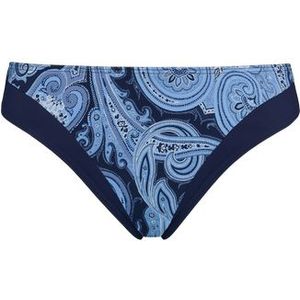 cache coeur 5 cm bikini slip |  paisley print