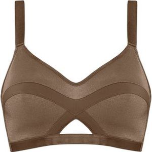 wing power bralette | unwired unpadded sparkling gold