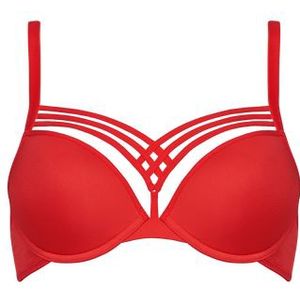 dame de paris push up bh | wired padded red