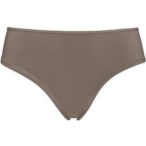 dame de paris 8 cm brazilian slip |  cappuccino brown