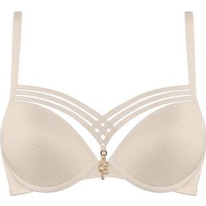 dame de paris push up bh | wired padded egyptian ivory