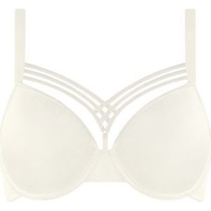 dame de paris plunge bh | wired padded ivory