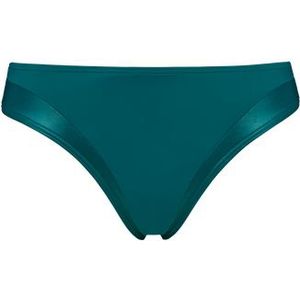 cache coeur 5 cm bikini slip |  quetzal green