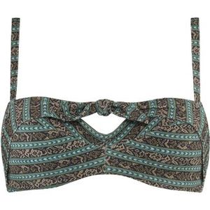 bebali plunge balconette bikini top | wired padded ocean teal