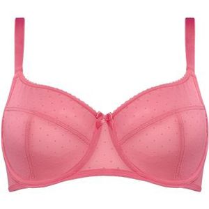 peekaboo balconette bh | wired unpadded pink lemonade