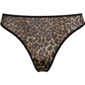 vixen 4 cm string |  leopard print