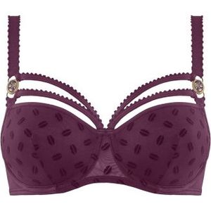 visage balconette bh | wired padded winter berry