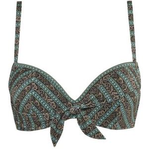 bebali push up bikini top | wired padded ocean teal