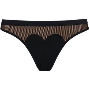 heartbreaker butterfly string |  black mesh and sand