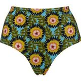 bellini highwaist bikini slip |  flower print