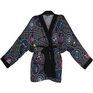 ecclesia kimono |  stained glass print - One Size