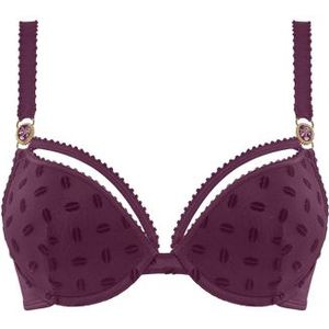 visage push up bh | wired padded winter berry