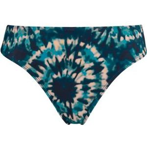 lotus 5 cm bikini slip |  blue and green dye