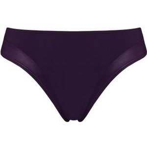 cache coeur 5 cm bikini slip |  deep purple