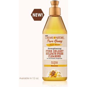 Creme of Nature Pure Honey Hair Food Bananna Cleanser 355ml