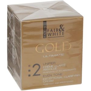 Fair & White Gold Ultimate 2 Unifier Even Tone Exceptional Clarifying Cream 200ml
