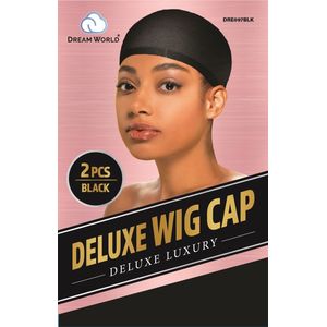 Dream World Deluxe Wig Cap Black DRE097BLK
